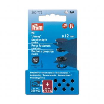 Prym 'Jersey' Druckknöpfe Marine 390773